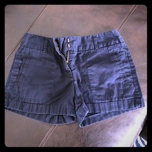 Loft navy shorts